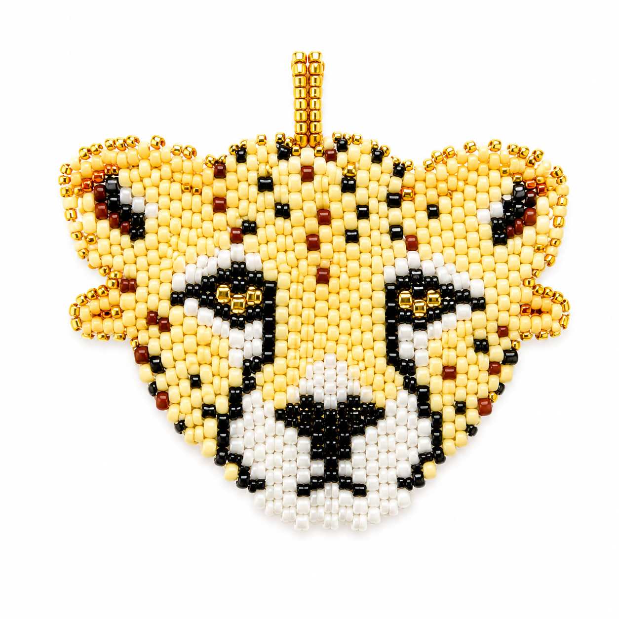 Lioness Face Necklace (NEC11242)