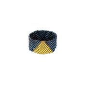 Hematite with Gold Triangle