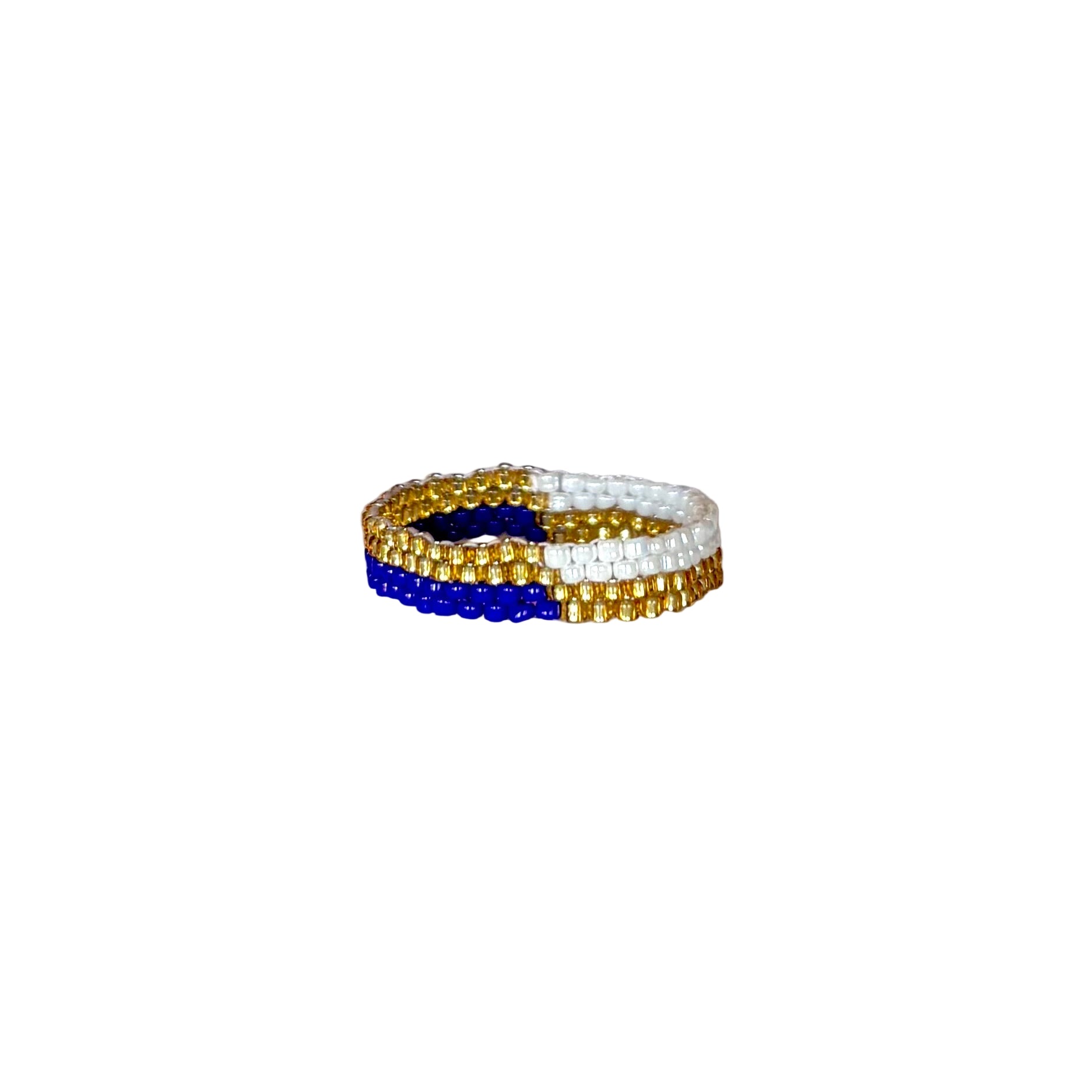 Two Tone Navy Thin Ring (RIN12043)
