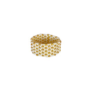 White and Gold Dots
