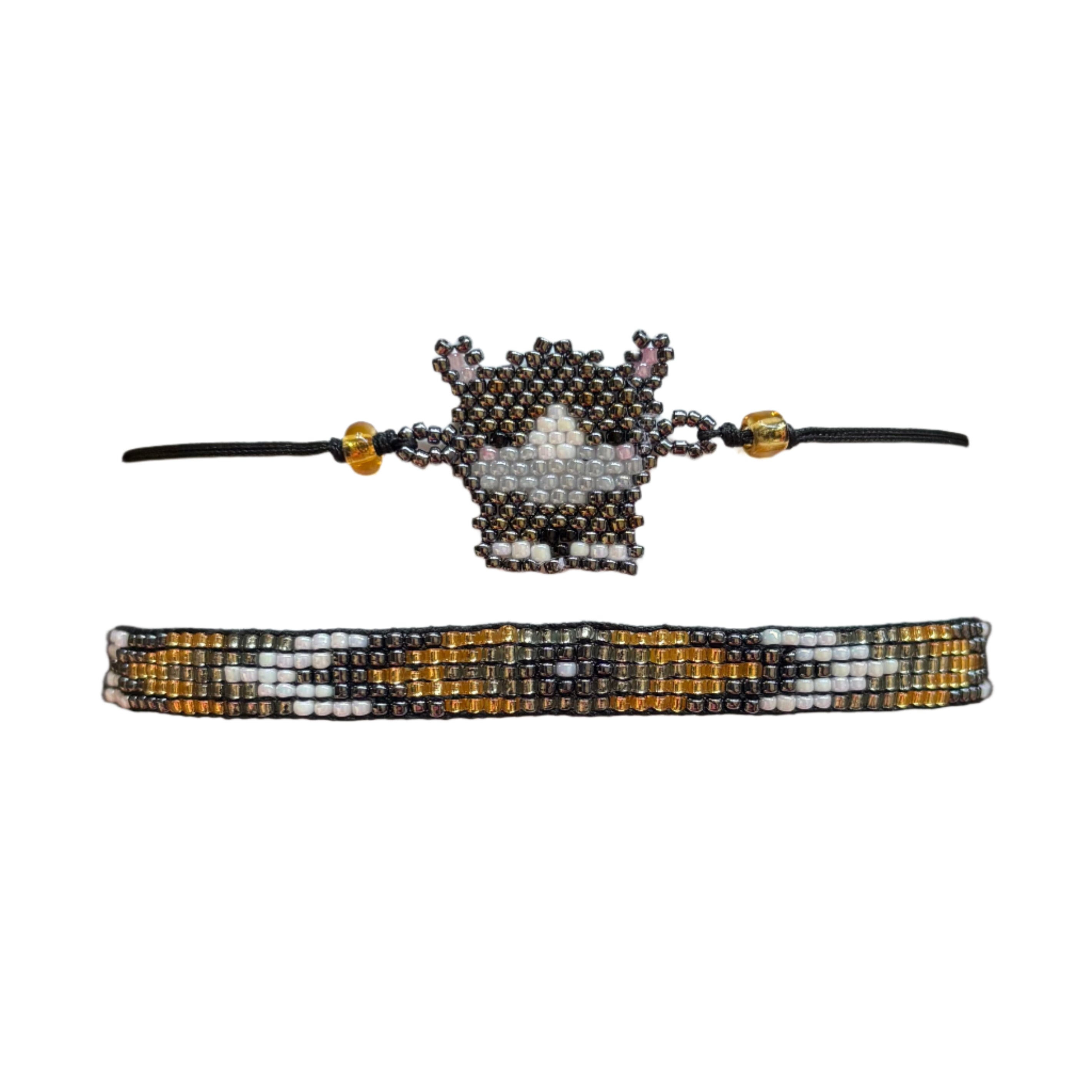 Grey Rhino Bracelet Set