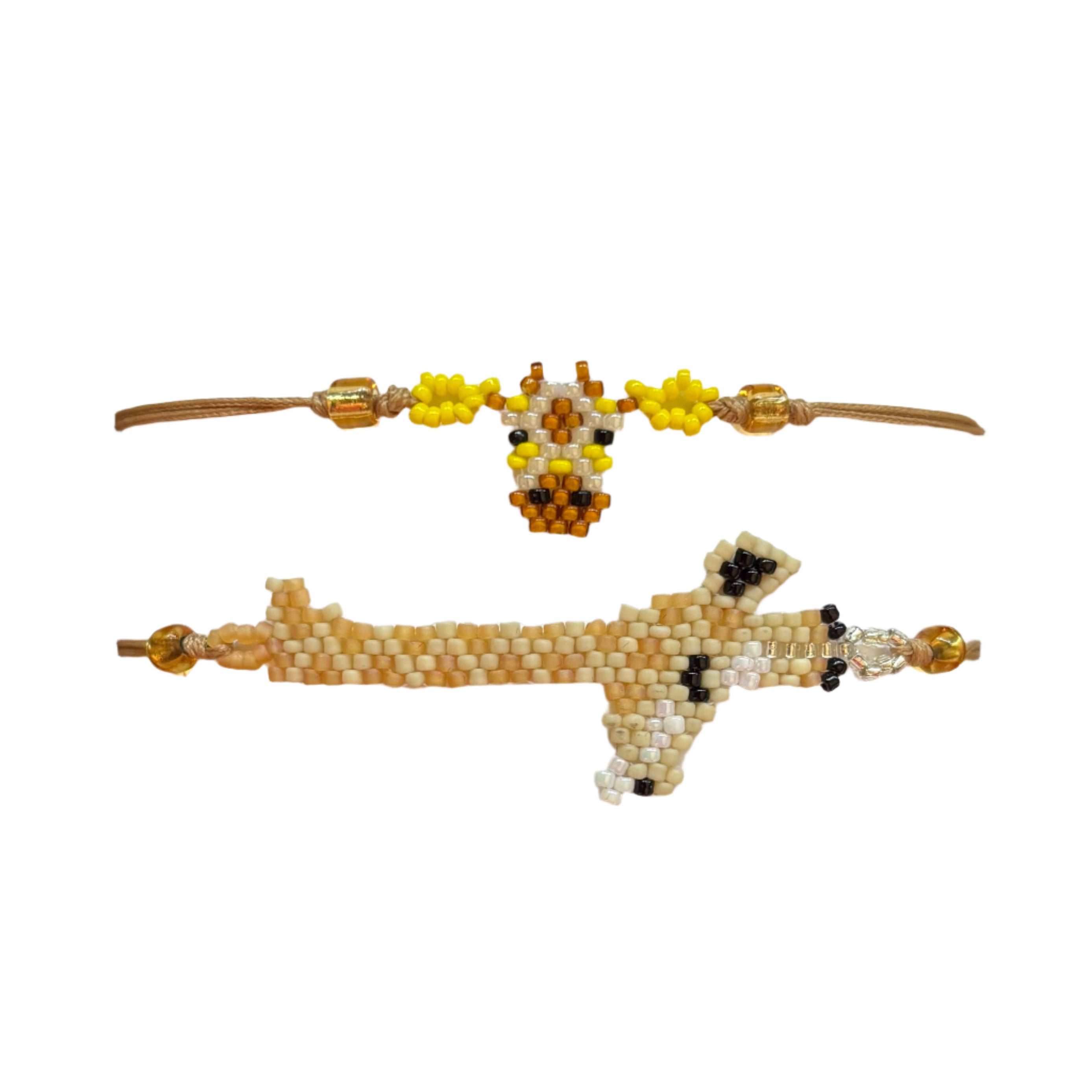 Giraffe Family Bracelets Set