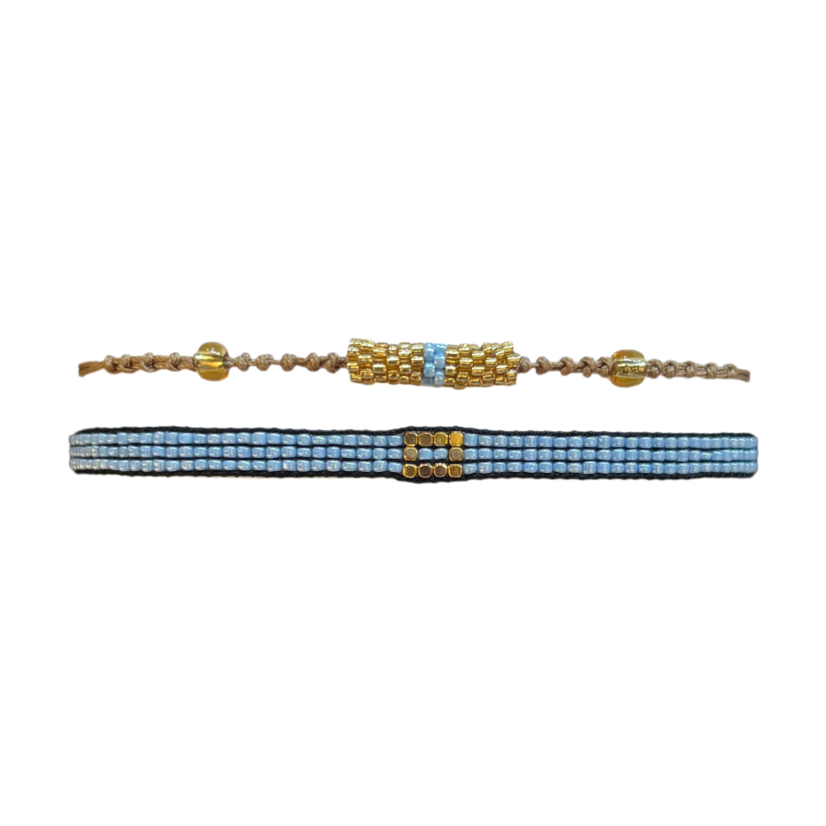 Light Blue Matching Bracelet Set