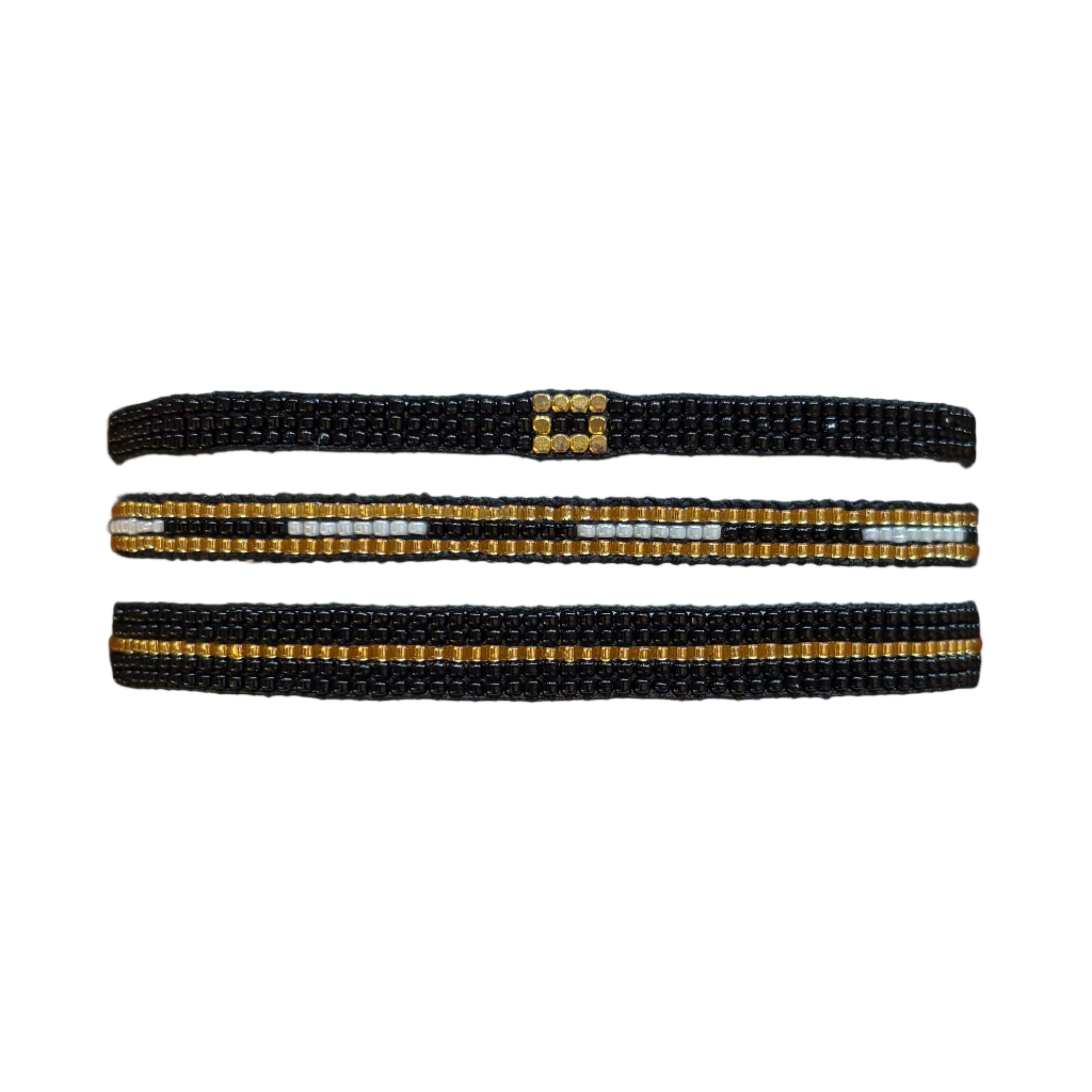 Railroad Block Bracelets Set