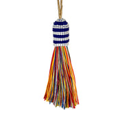 Fiesta Stripes Beaded Tassel (TAS001)