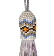 Baobab Flowers Beaded Tassel (TAS015)