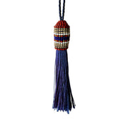 Marine Patterns Beaded Tassel (TAS017)