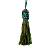 Flora Patterns Beaded Tassel (TAS019)