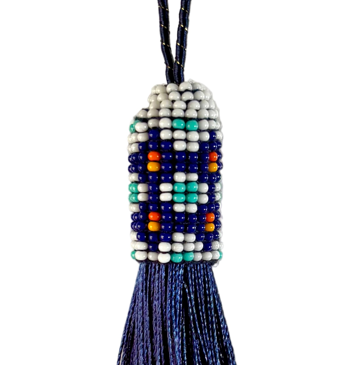 Nautical Daisy Beaded Tassel (TAS023)