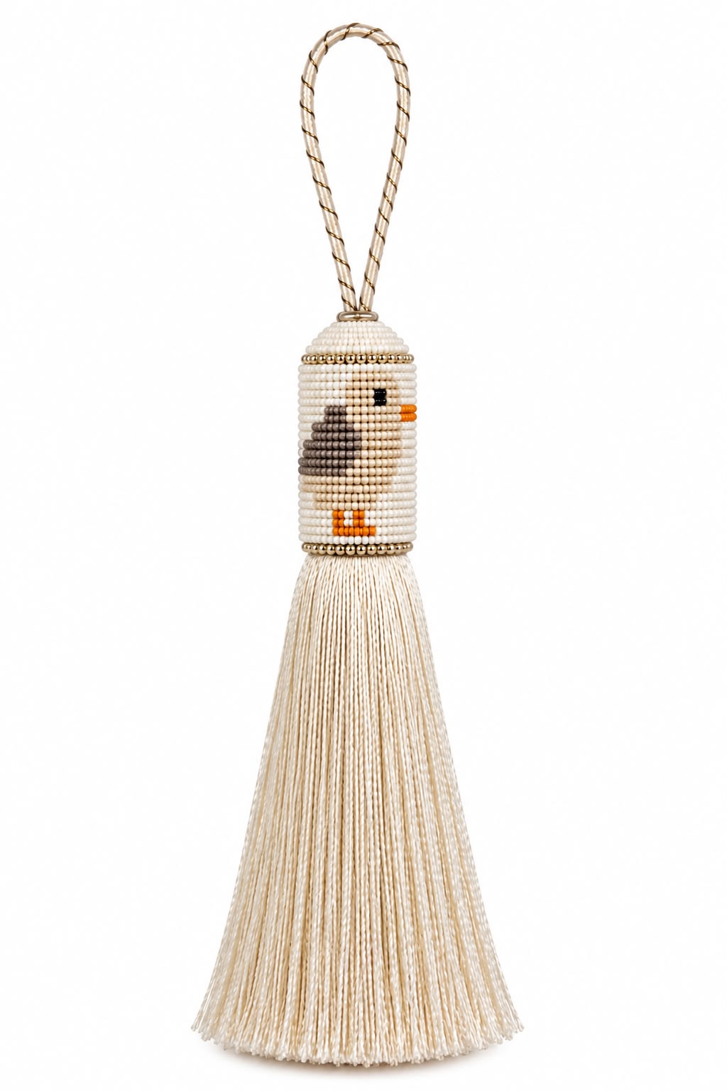 Ivory Dusk Tassel (TAS032)