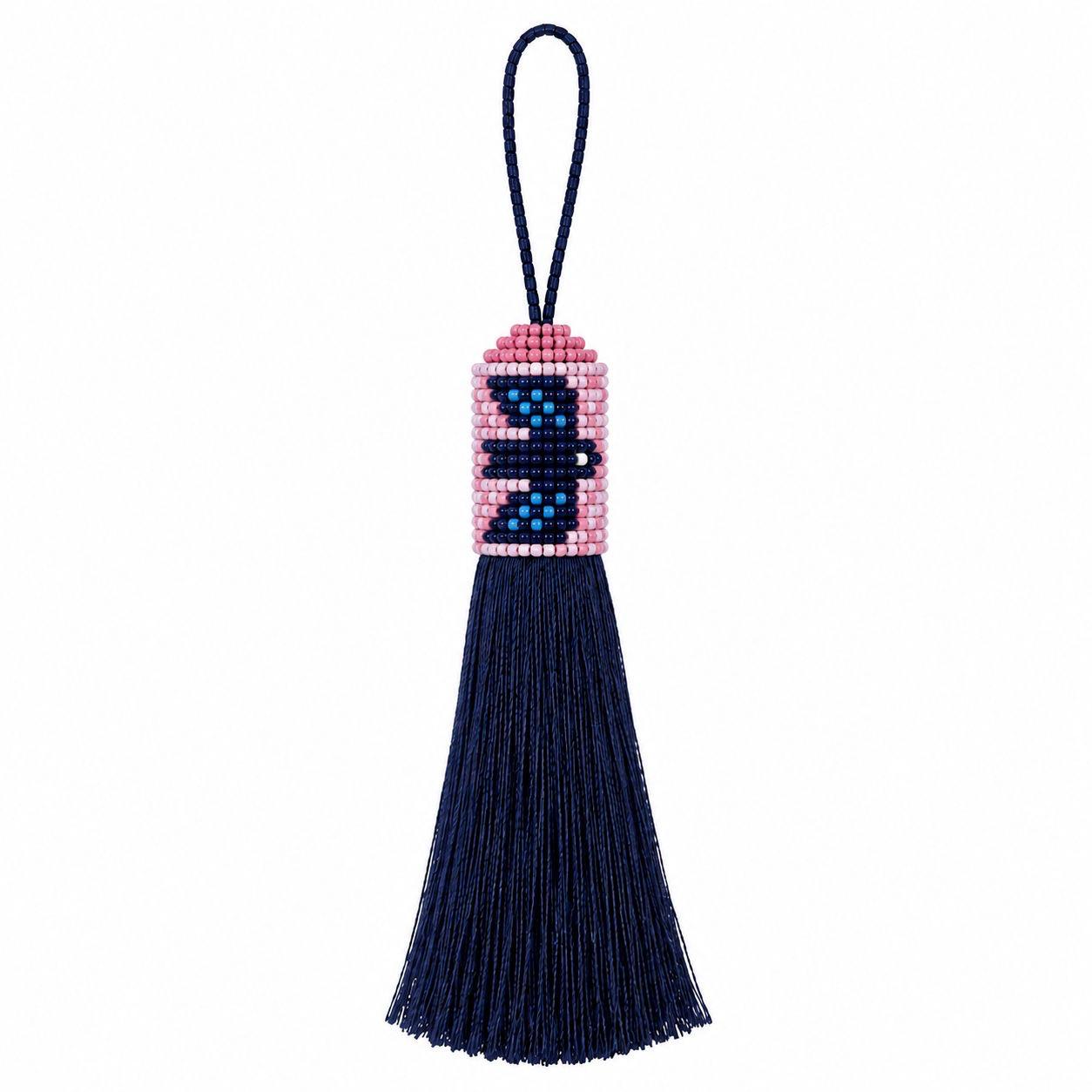 Midnight Bloom Tassel (TAS043)