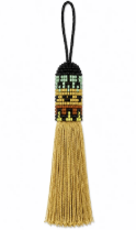Golden Safari Tassel (TAS046)