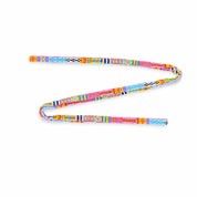 Geo Colour Block Necklace – Pink Thread