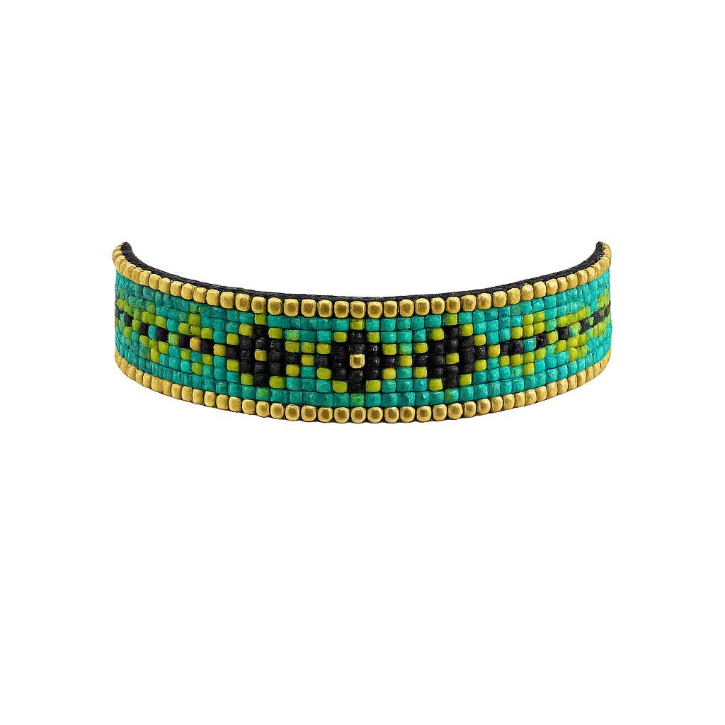 Botanical Three Flowers Bracelet