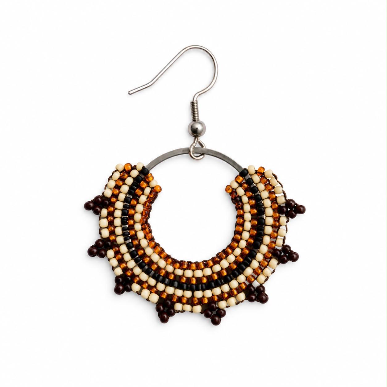 Palace Amber Earrings (LANE11925)